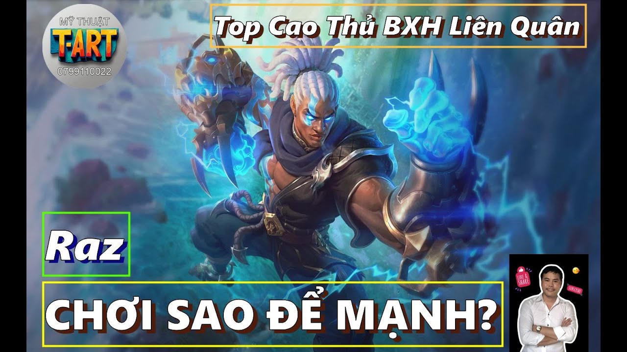 AOV – Top Raz Liên Quân 2025 – Cách Chơi, Build Đồ & Combo Cực Mạnh ...