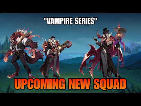 Upcoming Vampire Series Squad | Roger & Cecilion New Squad Skin | MLBB  @sofieofficialmobilelegends3304