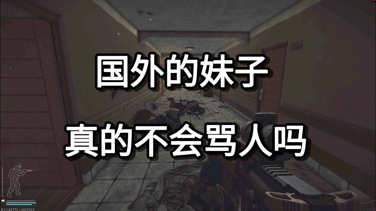 逃离塔科夫 国外的妹子 真的不会骂人吗 如风SN