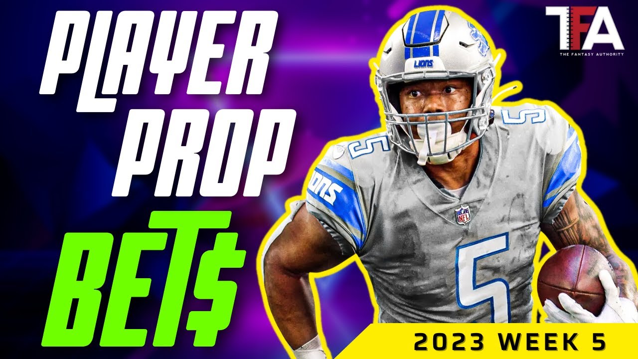Top Player Prop Bets for NFL Week 5 - YouTube