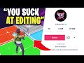 I tried out for a TIKTOK Clan as a FAKE DEFAULT SKIN in Fortnite...