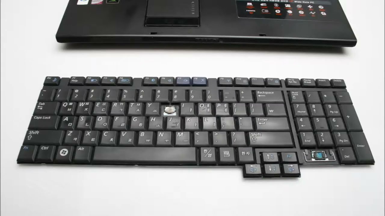 SAMSUNG SENS R700 노트북 분해(Laptop disassembly) - YouTube