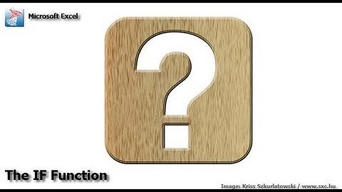 Excel - If Function