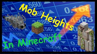 Minecraft Mob Height Comparison