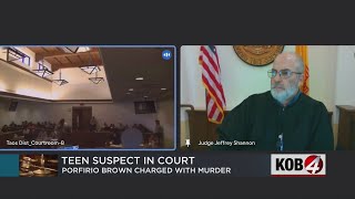 Teen accused of using father's gun to shoot teen girl appears in court