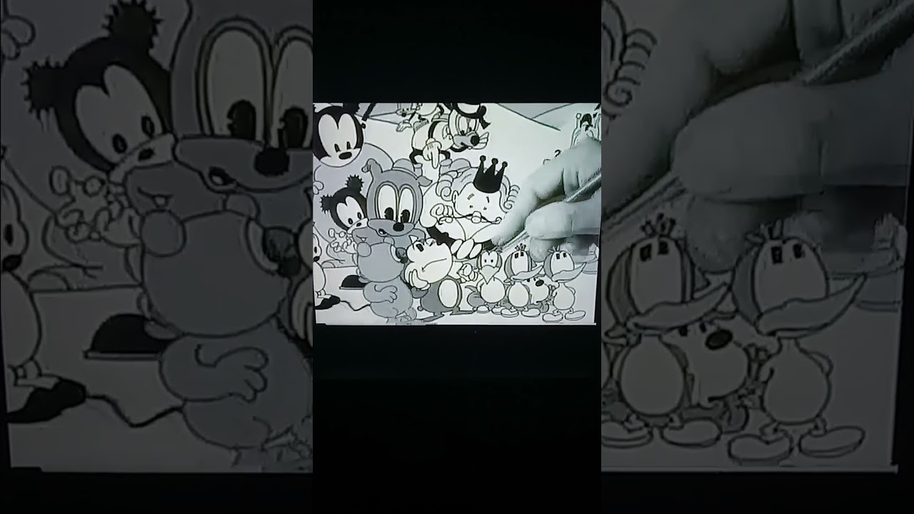 MTV Ident Cartoon Black & White Show 90s