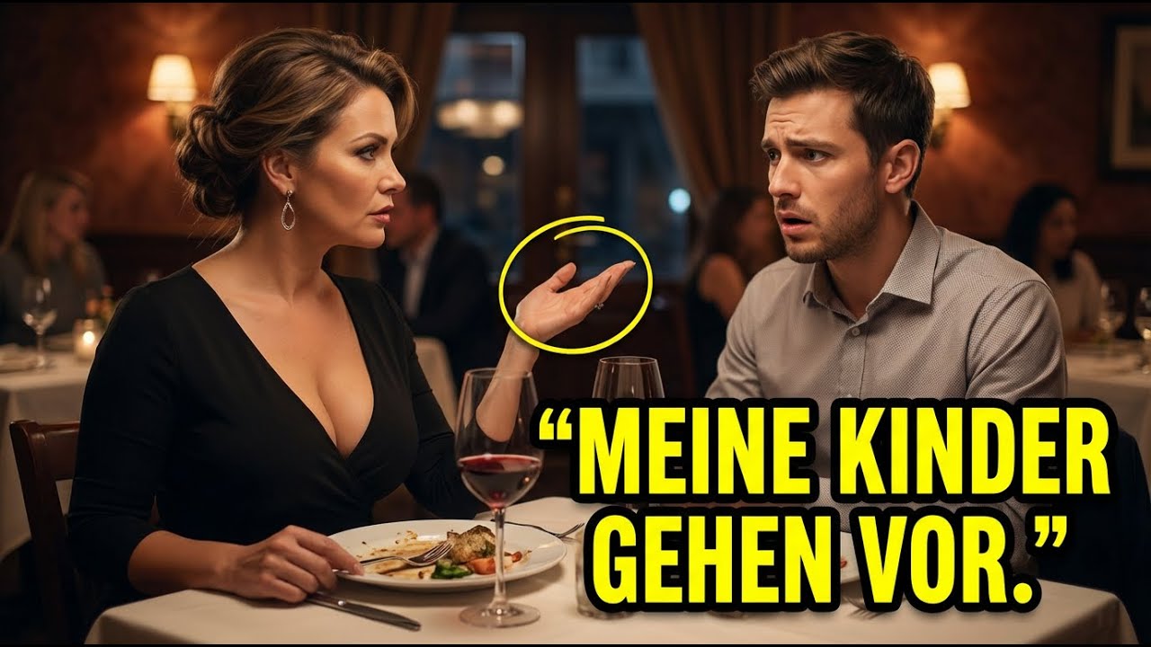 Unser erstes Date lief perfekt – bis sie sagte: „Du kannst gehen, ich habe zwei Kinder“