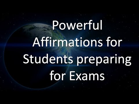 Affirmations For Exams Powerful Affirmations For Students