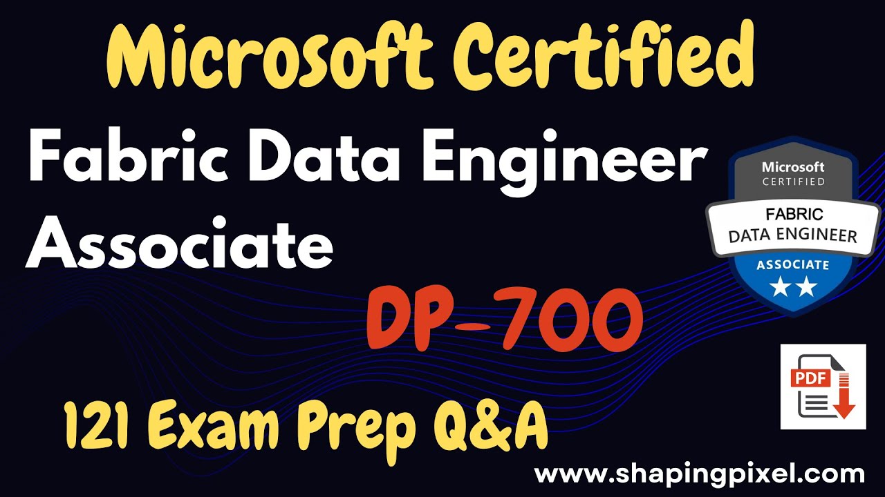 DP-700 Microsoft Fabric Data Engineer Associate Exam | Pass | Case ...