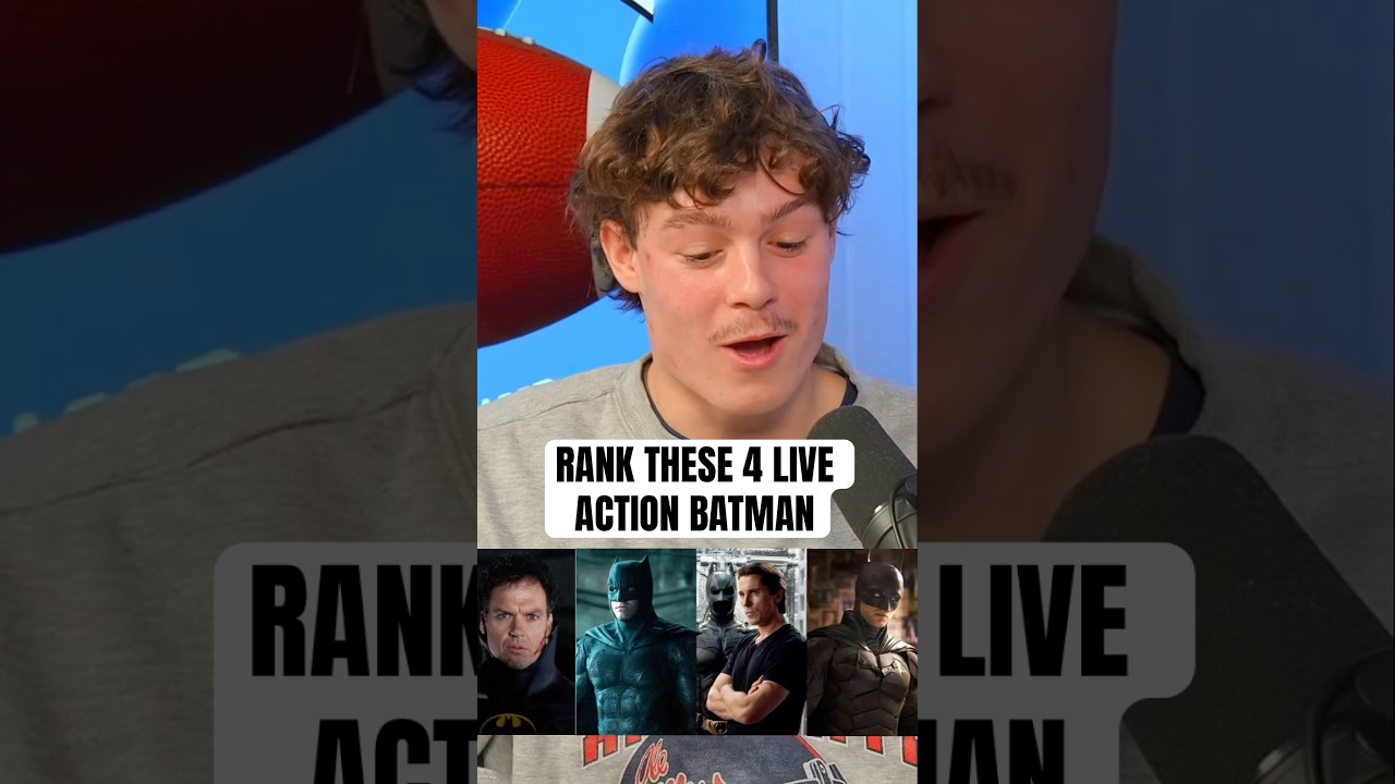 Rank These 4 Live Action Batman👀What’s Your Ranking? 