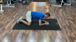 Prone Frog Squat