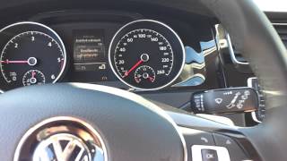 Golf 7: Multifunktionsanzeige