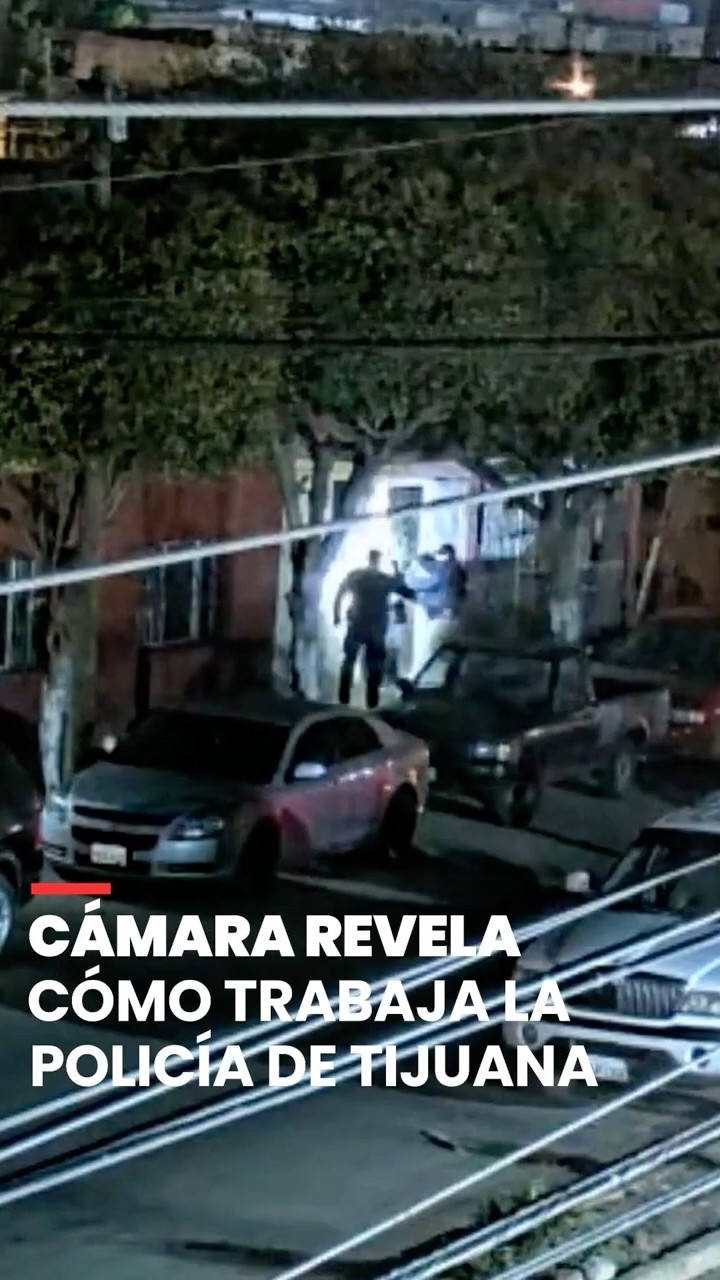 Cámara revela cómo trabaja la policía de Tijuana