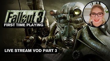 First Time Playing Fallout 3 | Part 3| Rivet City -  Exploring and doing side quests