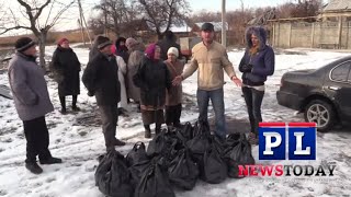 Helping Victims of the Ukraine War: BACK TO VESSOLE WITH MORE AID with a peace bridge distribution