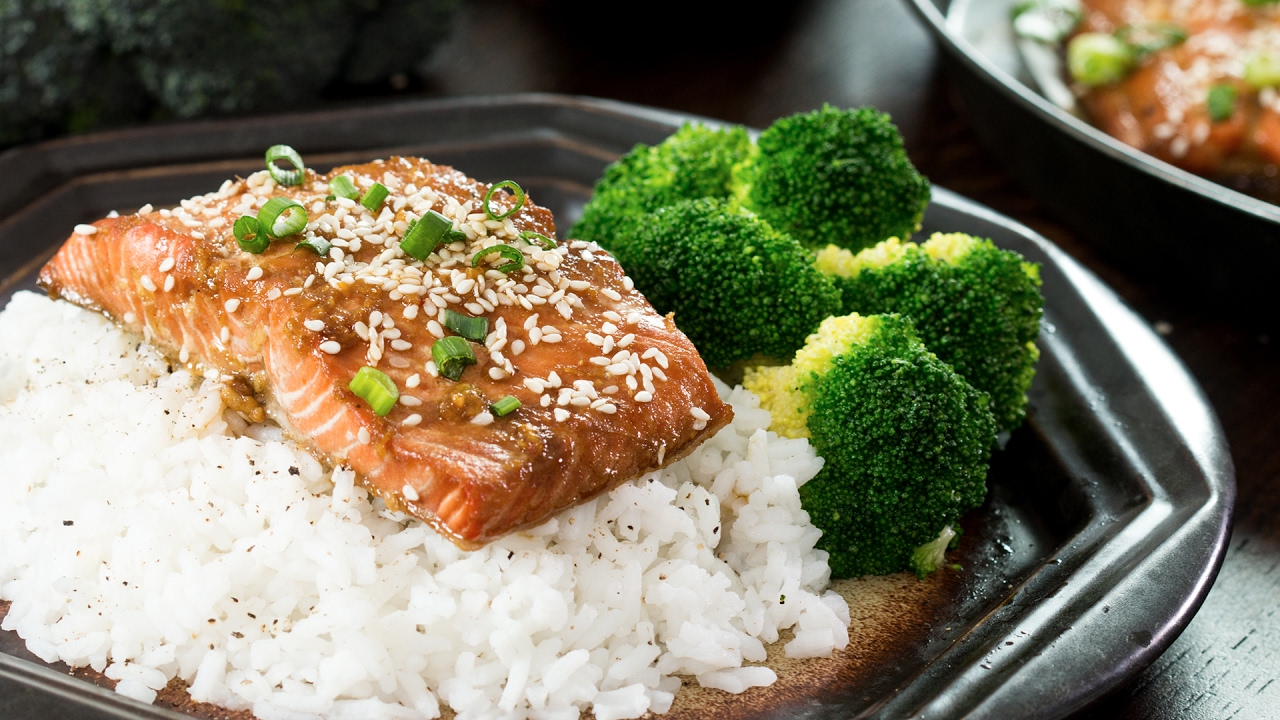 Baked Sesame Salmon Recipe | Home Cooking Adventure