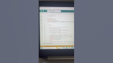 A simple arduino project to control the brightness of  LED through the serial monitor #arduino #iot