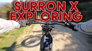 EXPLORING Mountain Ridge | SURRON X