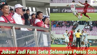 Jokowi Kejutkan Suporter Persis Solo, Dukung Sambernyawa Lawan Persita Berjuang Zona Merah