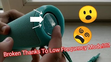 #JBL Flip 4 - "BROKEN THANKS TO LOW FREQUENCY MODE?!" most asked question...
