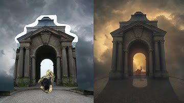 Photoshop Manipulation Tutorial | Photo Effects Enemy Gate