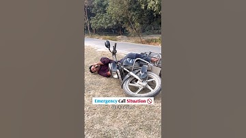 Emergency Call Situation 😨 cyber crime awareness | #emergency #awareness #cybersecurity #shortsfeed