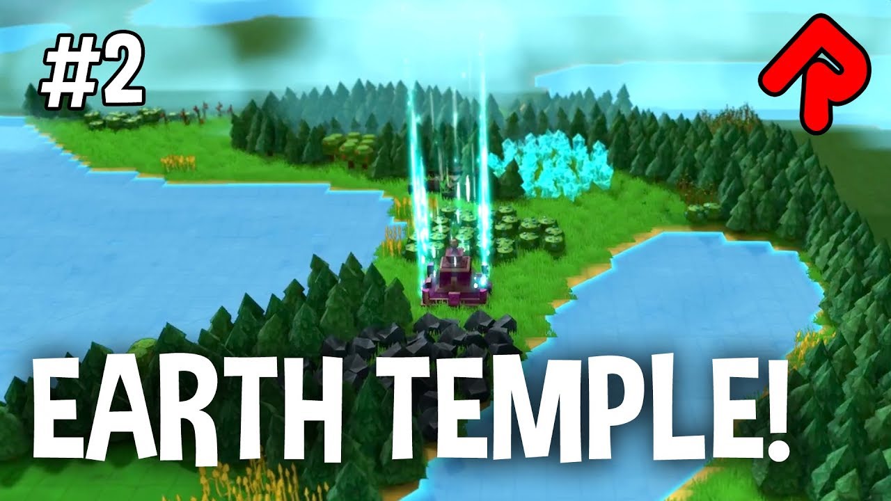 FINDING THE EARTH TEMPLE! | How to do research | Factory Town gameplay ep 2 (PC early access)