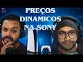 Preços dinâmicos da Sony, principais lançamentos.