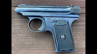 The Sauer & Sohn Model 1919 1St Variant 6.35Mm Pistol