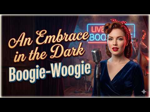 1950s Boogie-Woogie🎶 "An Embrace in the Dark"💋 AI Music Video + Human-Written Lyrics✍️ Let's Rock!💃
