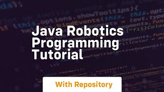 java robotics programming tutorial