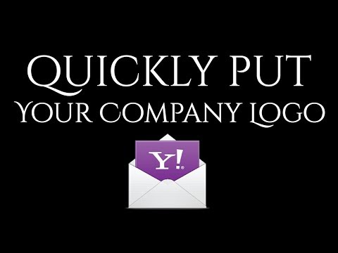 비디오 : Yahoo 메일 서명에 이미지 또는 로고를 추가하는 방법