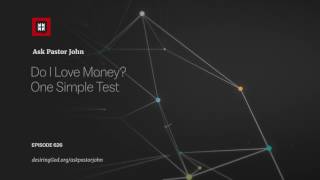 Do I Love Money? One Simple Test