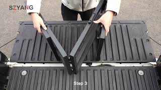 How to Install SZYANG Bed Extension Compatible with 2022-2025 Toyota Tundra