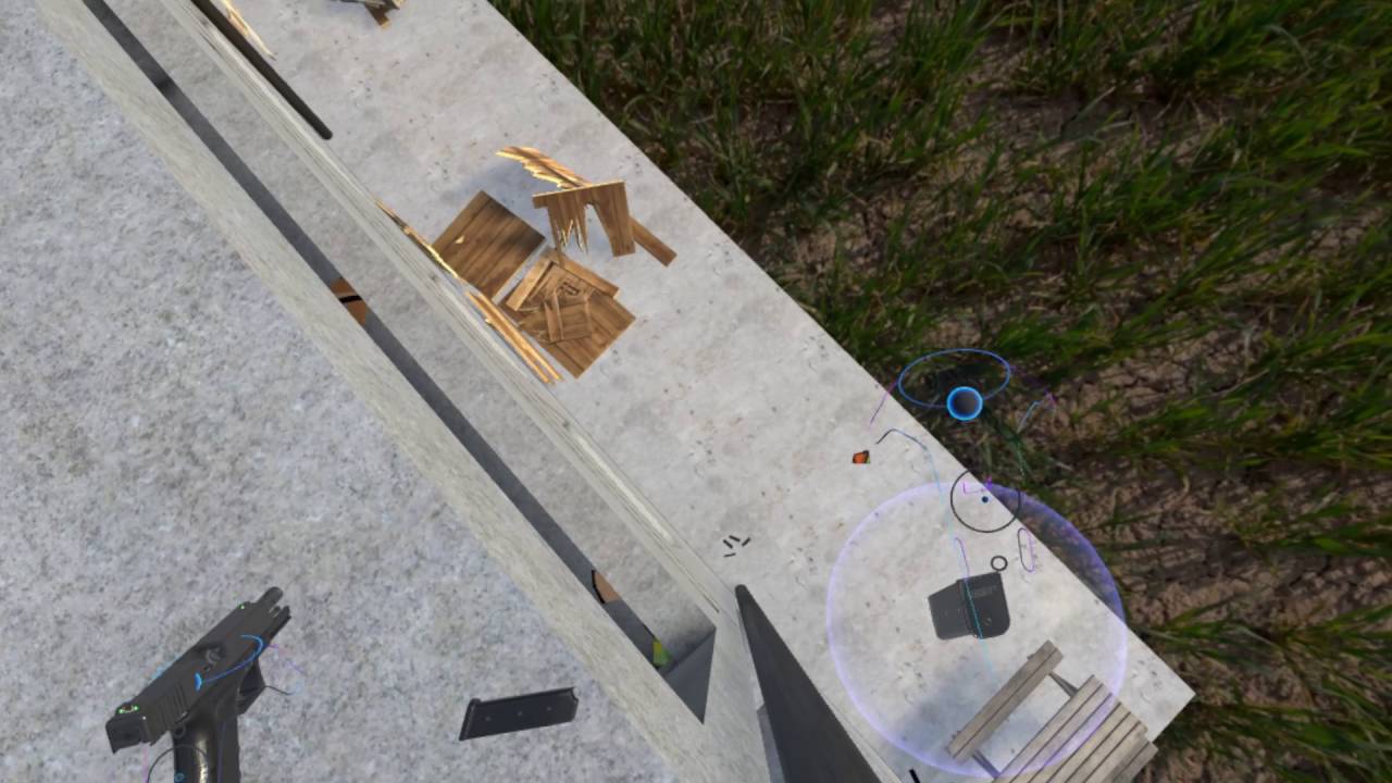 HTC Vive Hot dogs, Horseshoes and Handgrenades Trying out the new