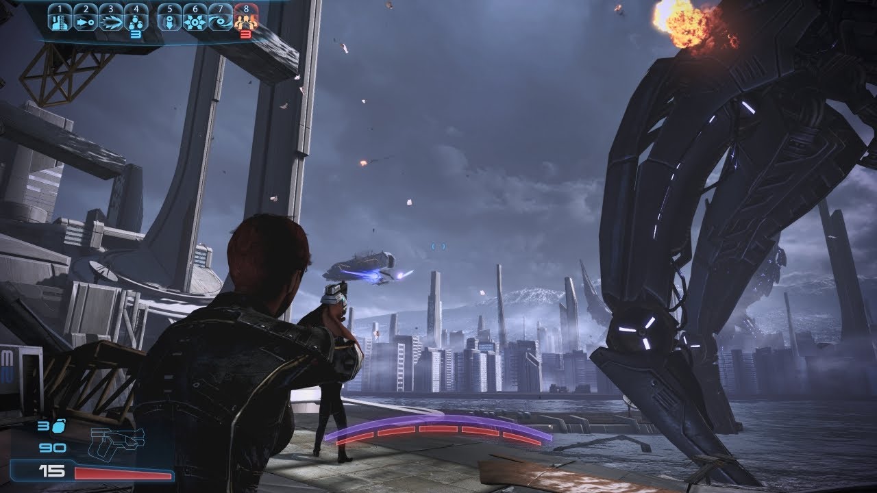Mass Effect 3 (modded)  Leg. Edition (no Commentary) Ep. 1 Autumn Shepard Adept (Miranda Romance)