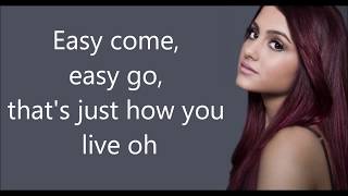 Video thumbnail of "Ariana Grande | Grenade (Bruno Mars Cover) [Lyrics]"