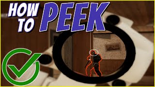 *DO THIS* How To Peek & Hold Angles in Rainbow Six Siege - Guide 2024