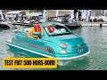 TEST LA FIAT 500 FLOTTANTE De CAR OFFSHORE TEST LA FIAT 500 FLOTTANTE De CAR OFFSHORE