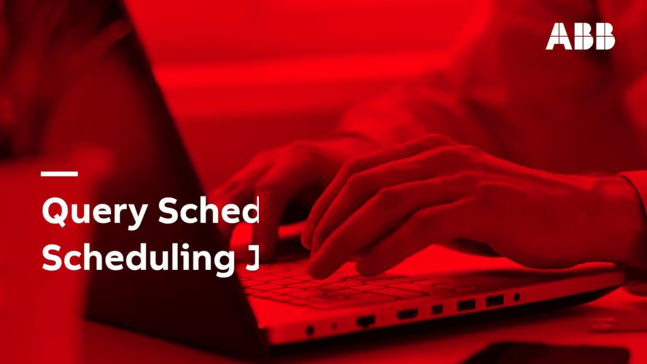 automation direct plc ABB Ability Velocity Suite: Quick Start Series - 10: Query Scheduling and Linking: Scheduling Jobs