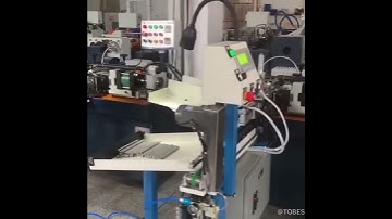 Automatic thread rolling for AC motor shaft