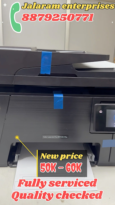 HP 177fw colour copy scan xerox refurbished printer with 3 months warranty