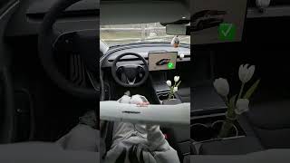 Tesla Foldable Table Tray | Turn Your Car Into a Mobile Living Space#tesla #model3 #cartable