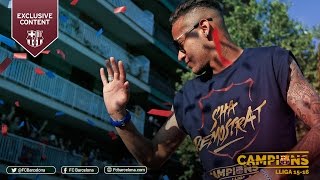 BEHIND THE SCENES: FC Barcelona La Liga Champions Victory Parade 2016