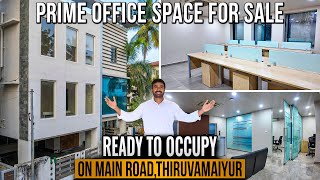 7000 Sqft Office Space Sale in Thiruvanmiyur Near TIDEL Park 100 Seat Office 6L Rental Income