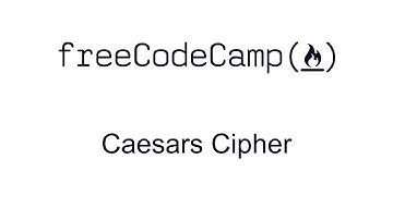 Caesars Cipher - JavaScript Algorithms and Data Structures - Projects Free Code Camp
