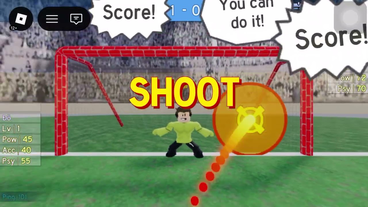 Đưa Việt Nam vô địch World Cup 2026. Roblox thắng cú đá phạt