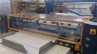 1995 Used Saval Ttl3-C Machine Demo Roll-To-Sheet Cutting System
