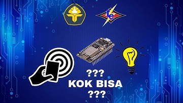 [ HIDUPKAN ] LAMPU MELALUI RFID ??? KTP JUGA BISA ??!! || ESP8266 NODE MCU !!! PNB ! PART 1