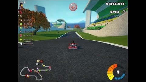 SuperTuxKart - RT5 Lime Windland, 20 laps